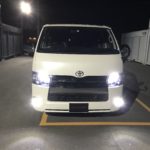 ハイエース4型のフォグランプスモールランプ交換方法動画とおすすめLED