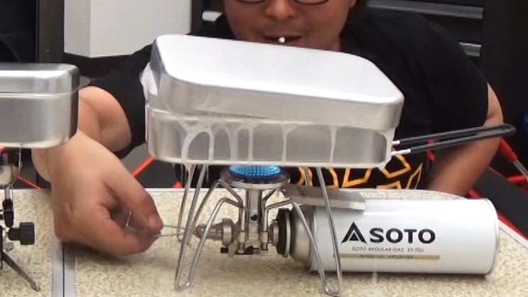 シーズニング　吹きこぼし