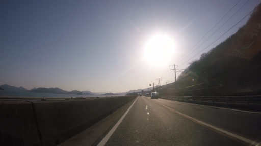 【国道2号線車中泊の旅#6】尾道の絶景ドライブコースと景色を堪能♪